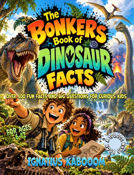 The Bonkers Book of Dinosaur Facts book cover