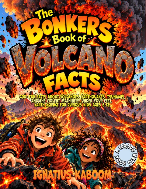 The Bonkers Book of Volcano Facts book cover