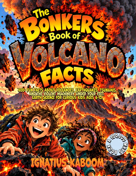 The Bonkers Book of Volcano Facts book cover